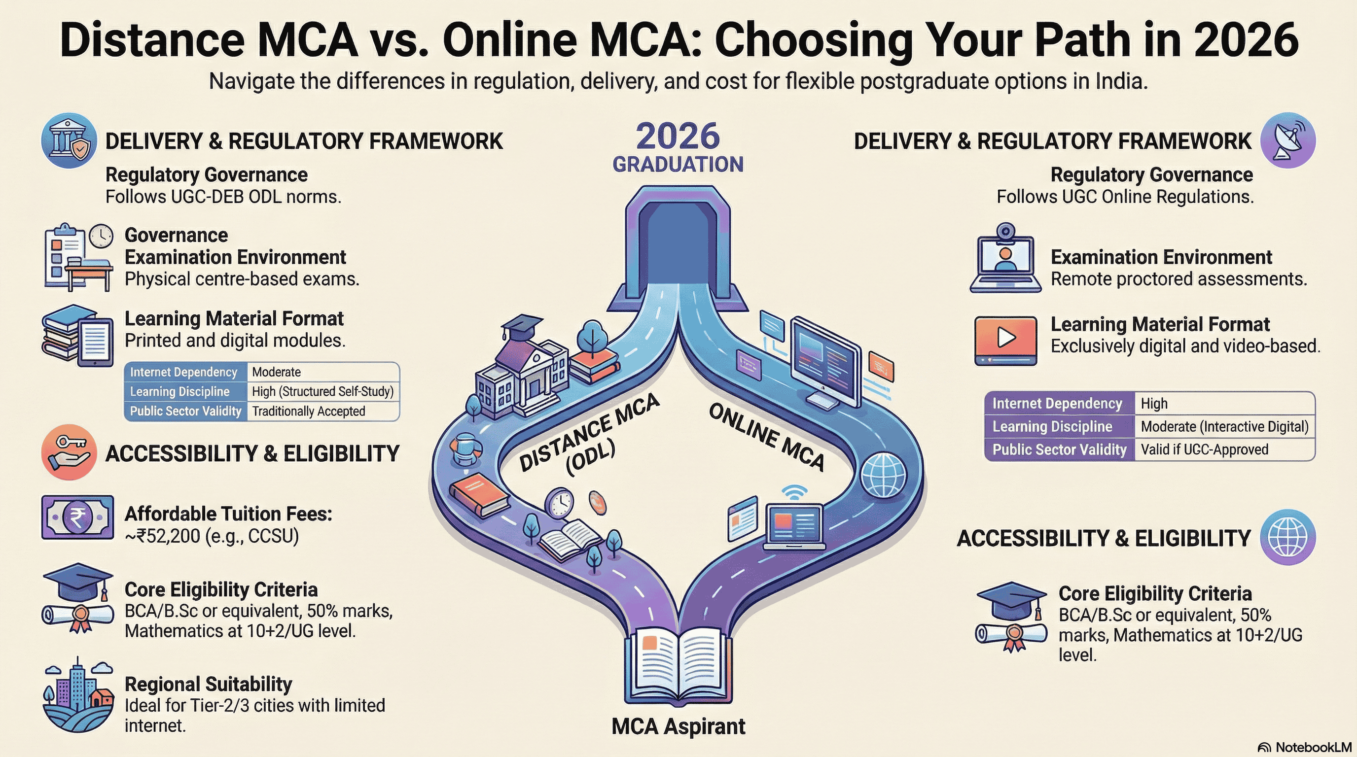 Distance MCA vs Online MCA: What Is the Difference?